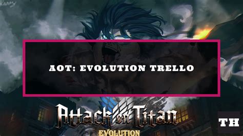 Attack on titan evolution trello - This article is about the Marleyan warrior. For the 104th Training Corps soldier of the same name, see Tom. Tom Ksaver (トム・クサヴァー Tomu Kusavā?) was an Eldian researcher and Warrior who held the power of the Beast Titan. He was the mentor and friend of Zeke Yeager. Ksaver had short dark hair and a round face. He wore the traditional apparel of a …